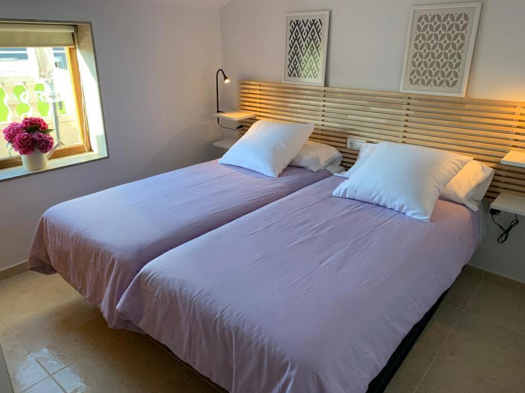 "Sanxenxo Holidays" Atico Con Garaje, Barbacoa Y Piscina A 5 Min Del Centro 外观 照片